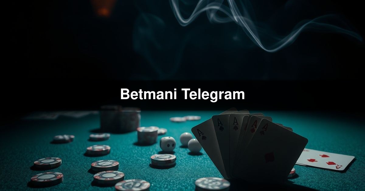 Betmani Telegram