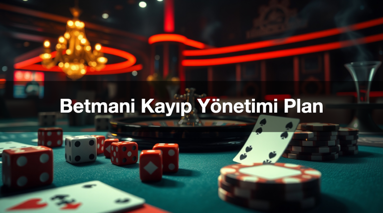 Betmani Kayıp Yönetimi Plan
